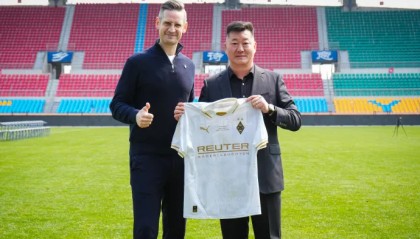 kaiyun sports-德甲门兴管理团队到访南通支云，双方就青训&amp;amp;运营等进行探讨